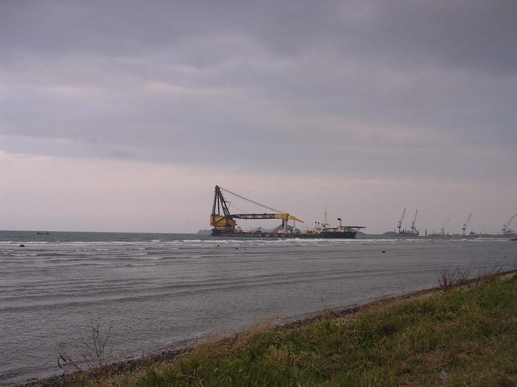 Back to the coast: industrial shipping near Nha Trang