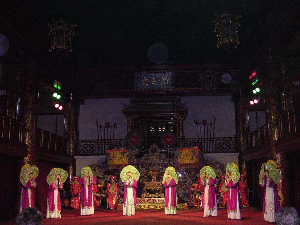 A fan dance