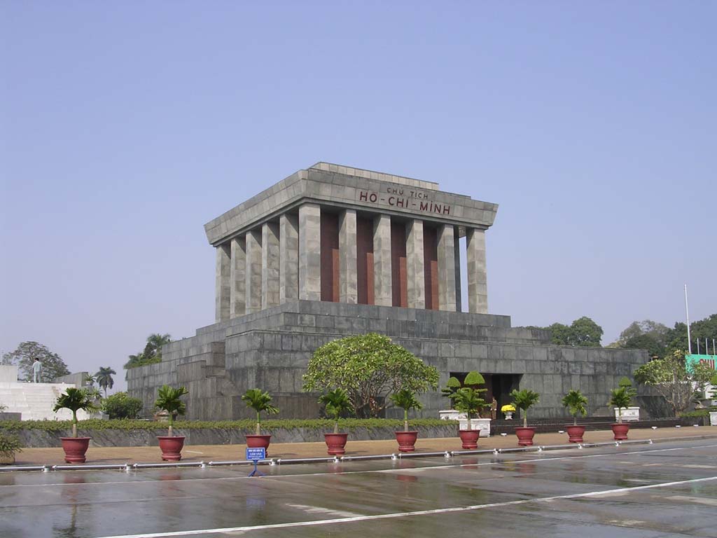 The Mausoleum from nearby