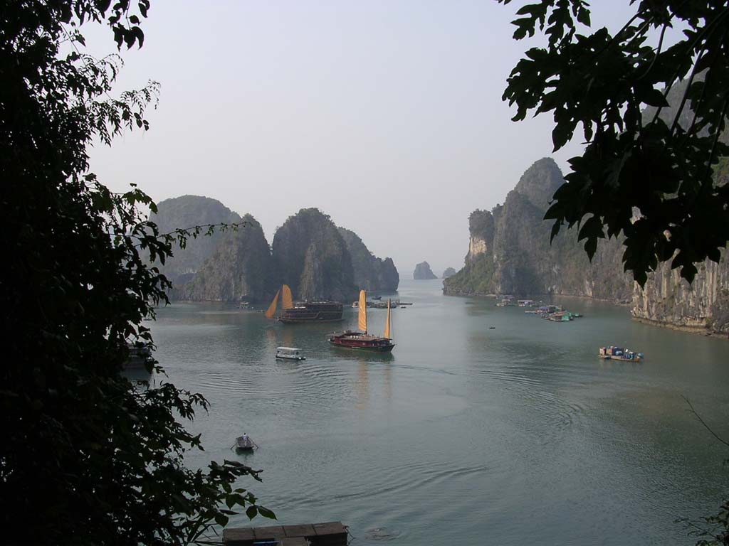 Another view of the bay from the steps