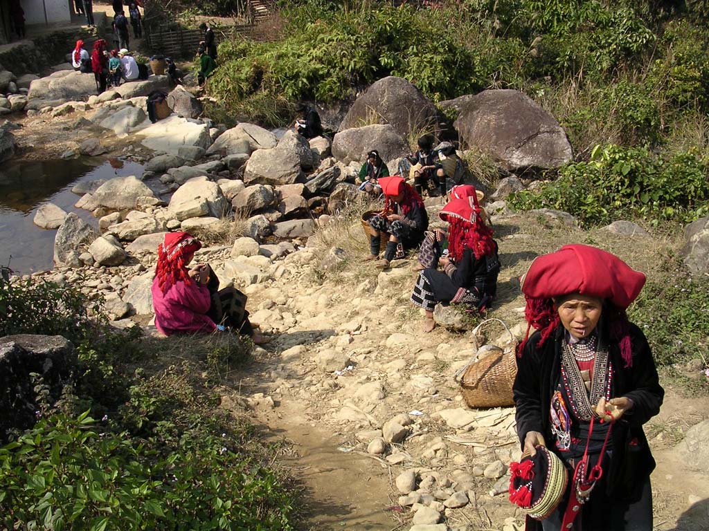 Dao women near Sapa, Vietnam