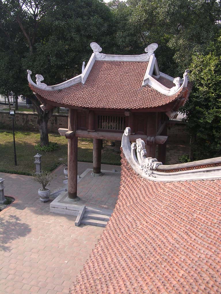 More lovely roofs from upstairs