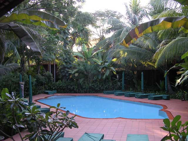 Cambodia: Angkor Village Hotel, Siem Reap - the swimming pool
