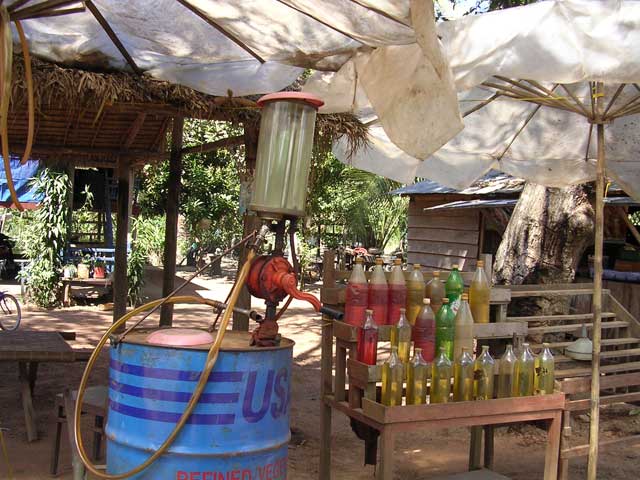 Angkorian filling station