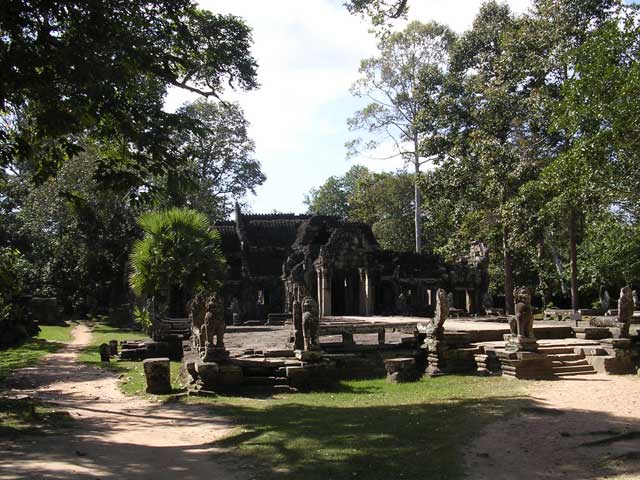 Entrance to the temple proper