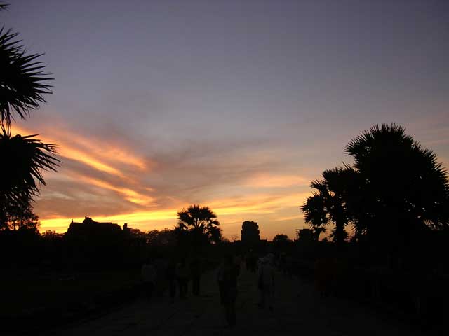 Sunset from the inner causeway