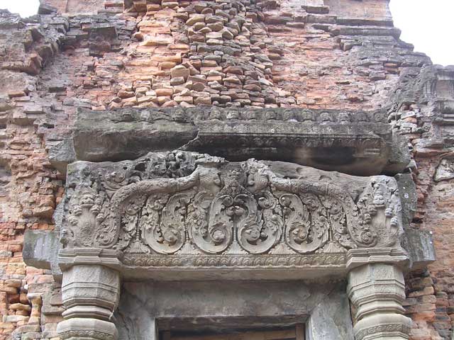 A carved lintel