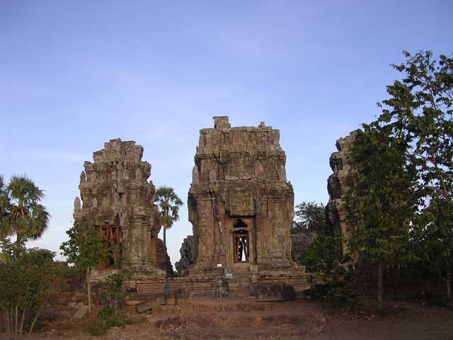 The three towers of the temple (late C9/early C10)