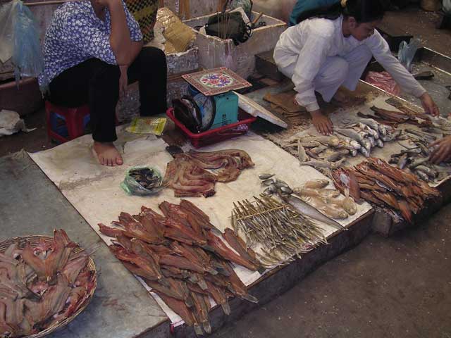 Mostly dried fish