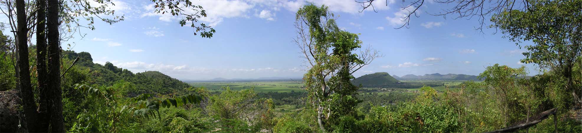View from near the killing field<br />(composite of 4 photographs)