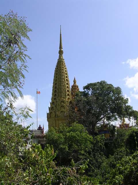 Lon Nol's stupa a bit closer