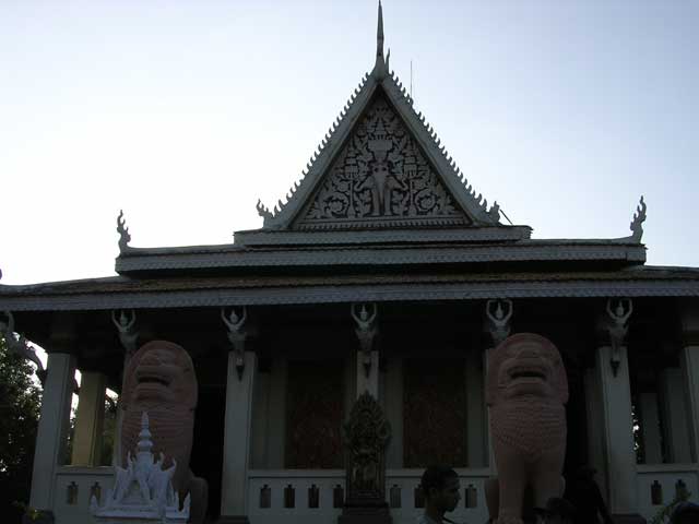 Part of the temple