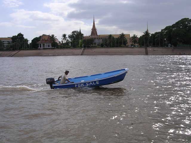 Is he really selling the boat, or is that its name?