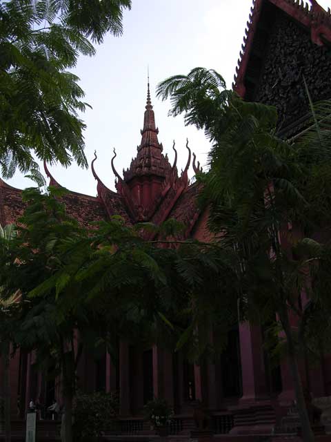 A corner of the courtyard