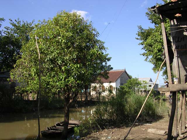 Tranquil spot on the waterway