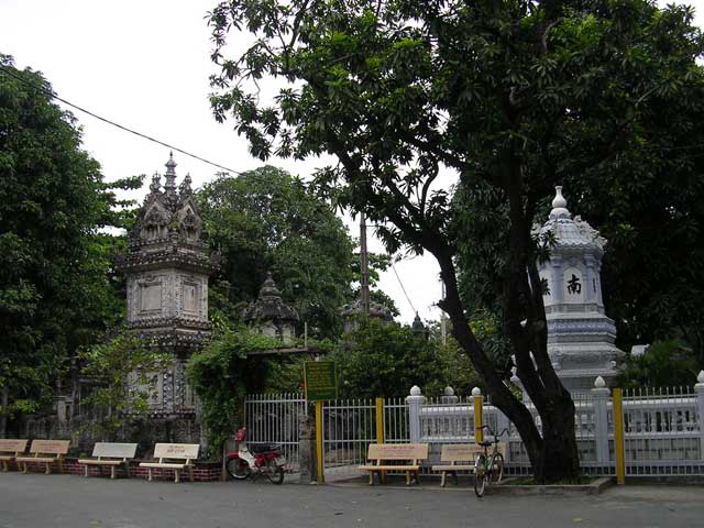 Entrance to the graveyard