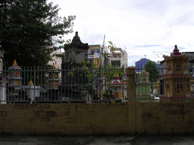 More tombs (and swastikas) from the street