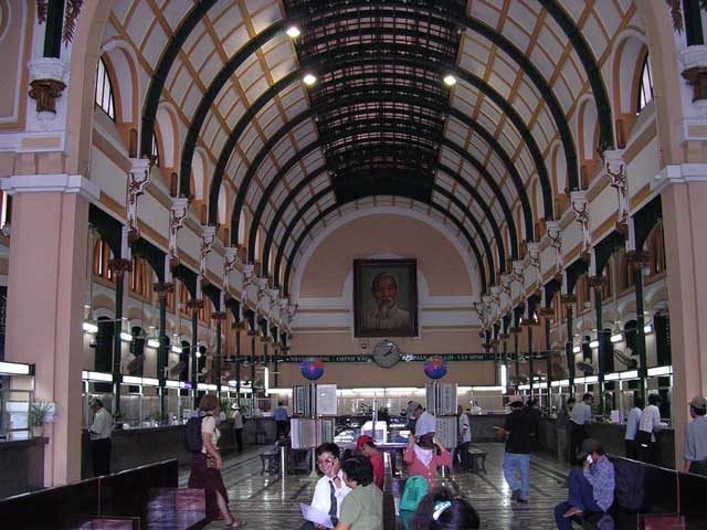 Inside the magnificent main post office