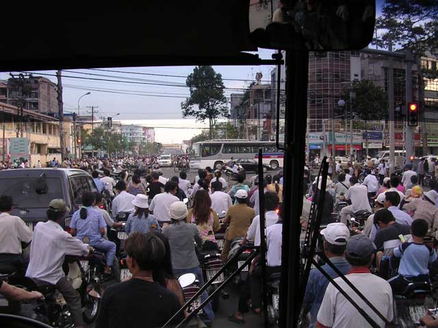 Motorbikes in Ho Chi Minh City