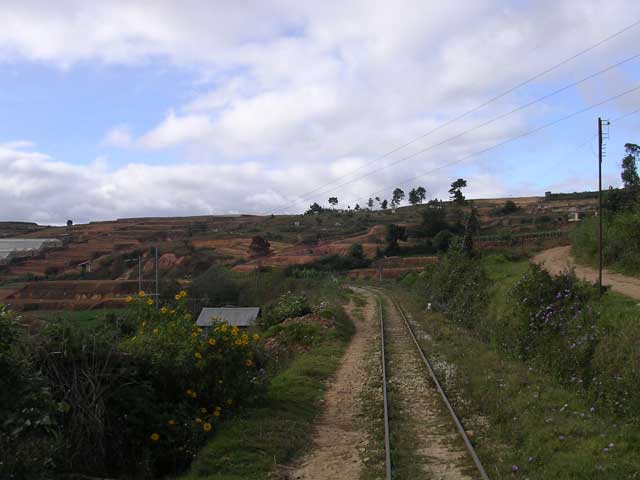 Back down the track to Dalat