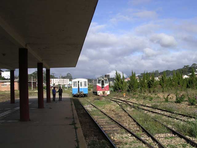 Back at Dalat station