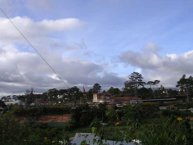 The station from afar