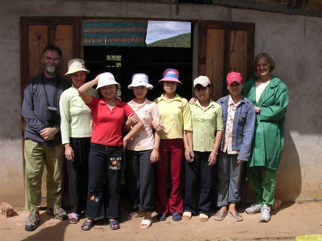 The operators take a break