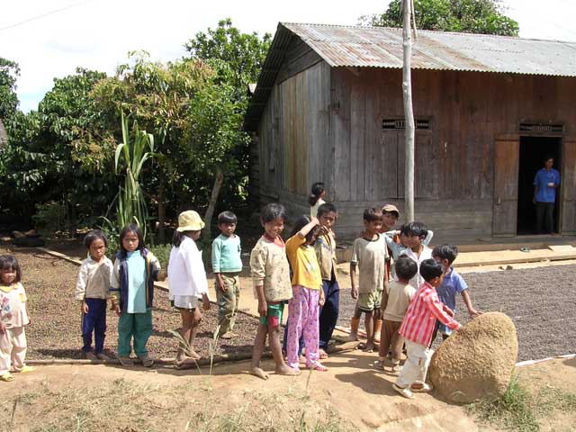 We attracted a crowd here...