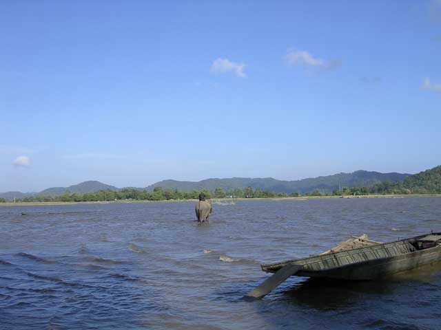 Next morning, a lone rider sets out