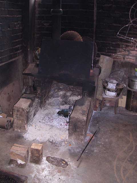 Here's where the beans are roasted