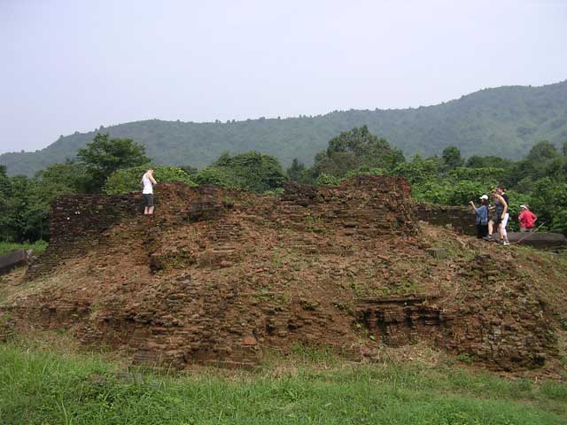 Reduced to a heap of rubble - by the Americans?