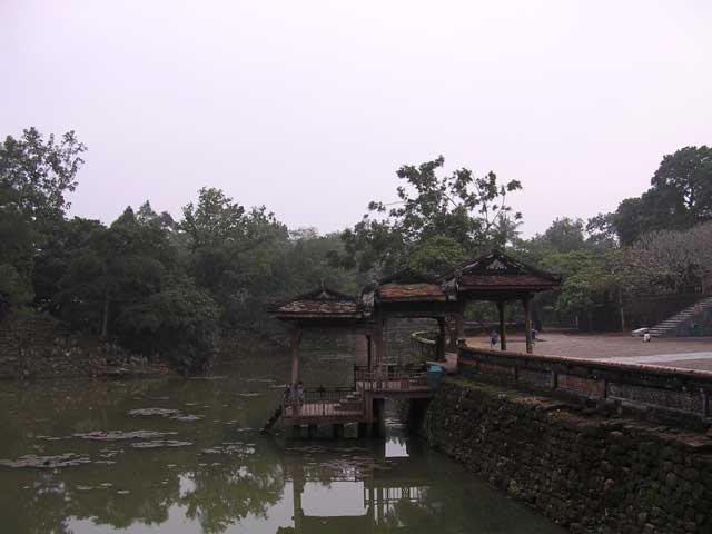 Du Khiem boat landing, Tu Duc's Tomb, near Hué