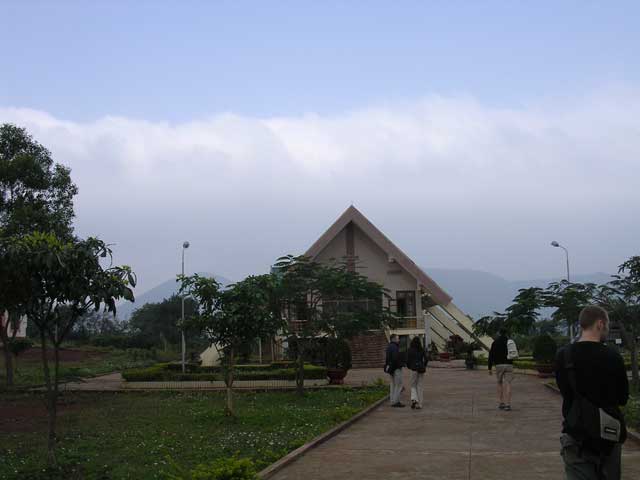 The path up to the museum