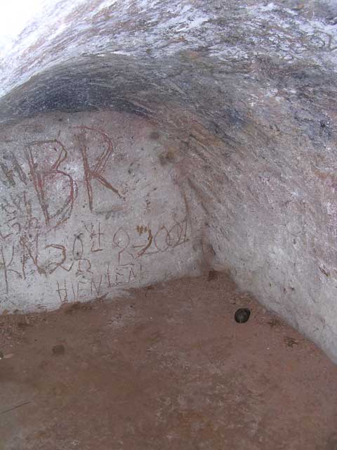 A family of four might have lived in this little cubby hole