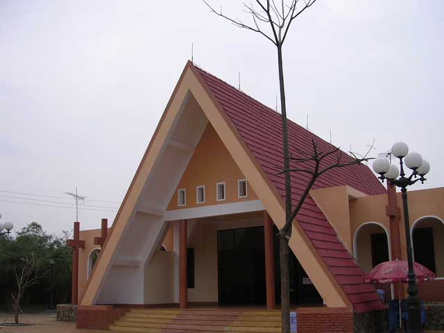 The new visitors' centre