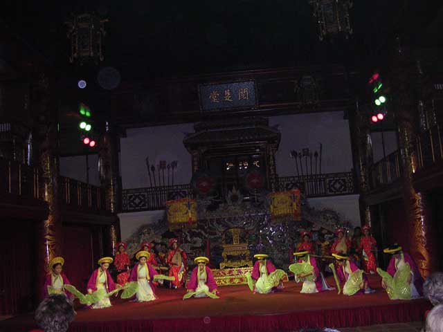 More of the fan dance...