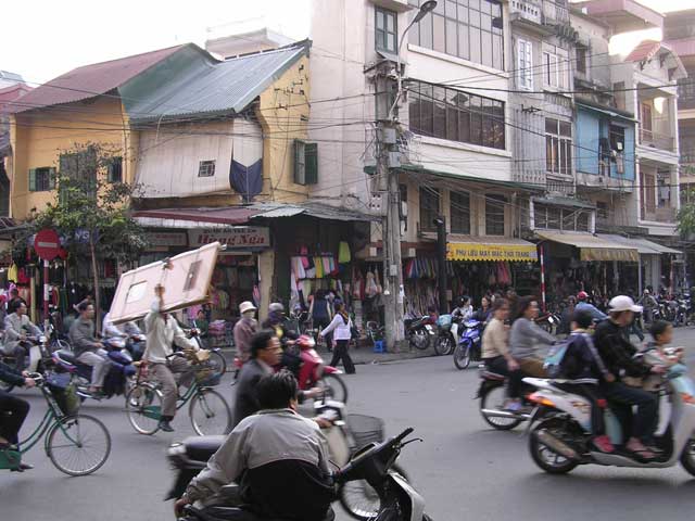 A door crossing the same junction