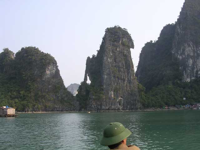 This gives an idea of the cragginess of the rocks