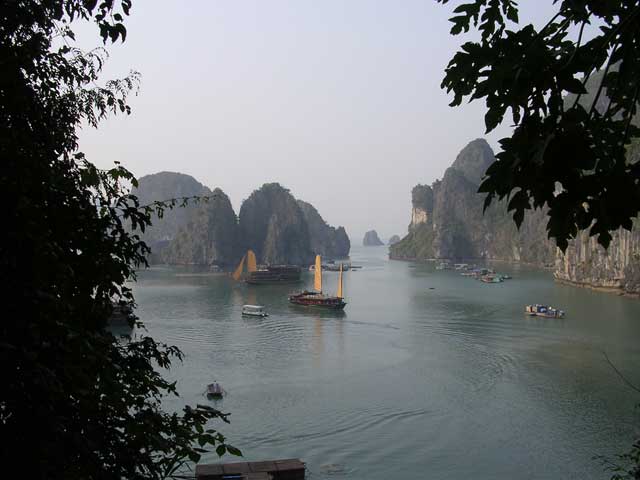 Another view of the bay from the steps