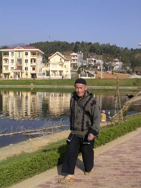 One of the Black H'mong men in Sapa