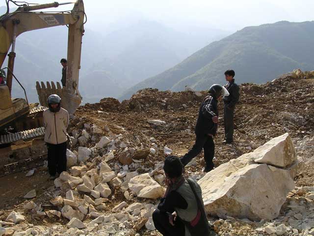 The bikers check out the situation...