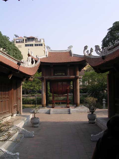 Yet more lovely roofs, and a very large drum