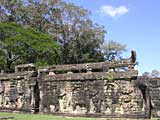 One end of the Terrace of Elephants