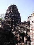 Another tower and a covered walkway