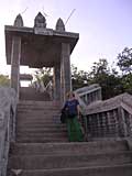 Steps to the temple