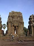 The middle tower of Phnom Krom temple, dedicated to Shiva