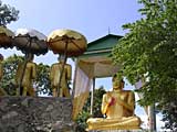 Golden Buddha at Wat Phnom Sampeau