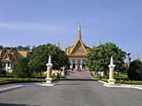 The Throne Hall, taken through the gate