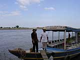 The boat and our hosts