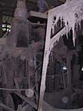 Spectacular rice dust stalactites